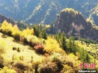 甘肃藏乡深秋山间无重景