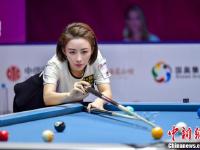 2017世界女子九球锦标赛 潘晓婷成功晋级8强