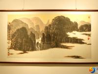 何建国书画展：幅幅佳作还乡情