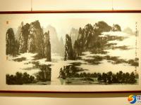 何建国书画展：幅幅佳作还乡情