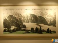 何建国书画展：幅幅佳作还乡情