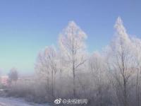 中国最冷小镇气温跌破-33℃ 冰雪美景仿若童话