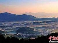 福建周宁现云海美景