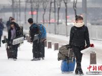  山西迎入冬首场降雪