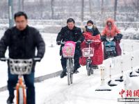  山西迎入冬首场降雪