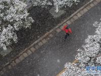  西安迎来降雪天气
