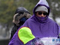  江西南昌迎来低温雨雪冰冻天气