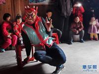  傩舞闹新年
