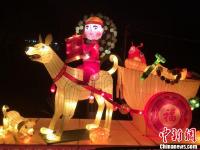  福建漳州灯展流光溢彩