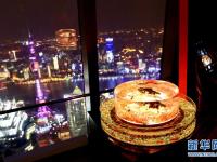 凌空金鱼艺术展亮相“空中上海”
