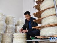  山东聊城：粉皮加工忙