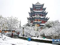  甘肃平凉：冰雪世界美如画
