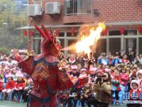  重庆北碚：幼儿园民俗迎新年