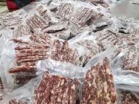  江苏连云港：传统香肠 腊月飘香