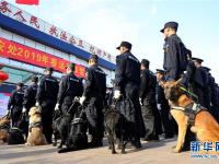  广州：铁警誓师保春运平安