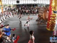  云南景洪：基诺大鼓引客来