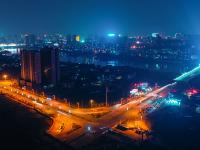 醉美邵阳：夜幕下的古城光影璀璨