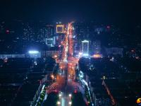 醉美邵阳：夜幕下的古城光影璀璨