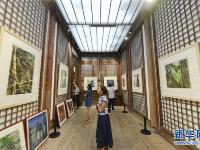  福建：松溪版画展现生态家园