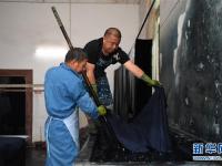 湖南邵阳：蓝印花布染出脱贫梦