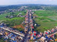 俯瞰白仓镇——高空下的古老小镇