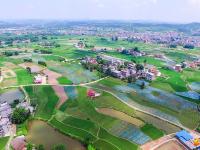 俯瞰白仓镇——高空下的古老小镇