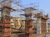 邵阳市区桃花桥项目火热施工中