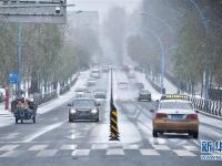  吉林长春大雪纷飞