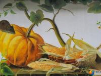 大祥区罗塘村3D立体画“跳”上村民围墙