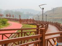 邵水河畔添新景 市民打卡好去处