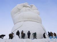  哈尔滨：2020个雪人迎接2020年