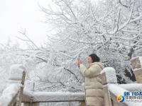 南京：紫金山银装素裹