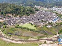 闽西连城古村春景美