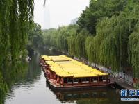济南：护城河畔夏意渐浓