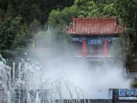甘肃崇信：秀美龙泉寺 夏日好乘凉