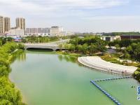 河北霸州大力建设城市公园