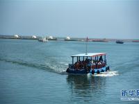 山东荣成：海洋牧场迎来夏季旅游热