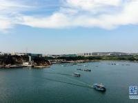山东荣成：海洋牧场迎来夏季旅游热