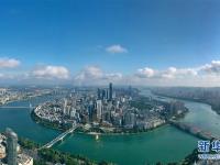 广西柳州：一江碧水入画来