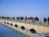 “天空之镜”茶卡盐湖