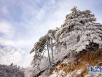 安徽霍山雪景如画