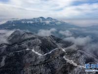 安徽霍山雪景如画