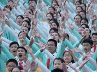 庆祝中国共产党成立100周年大会在北京天安门广场隆重举行