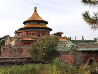 承德避暑山庄及周围寺庙秋景如画