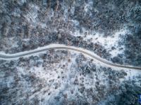 陕西宁陕：雪后风光
