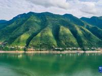 长江巫山段水清岸绿
