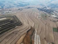 甘肃通渭：建设山地高标准农田
