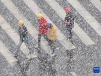 寒潮影响 多地迎来降雪
