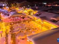 浪漫雪乡引客来
