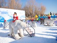 北京公园开启冰雪游园会活动

